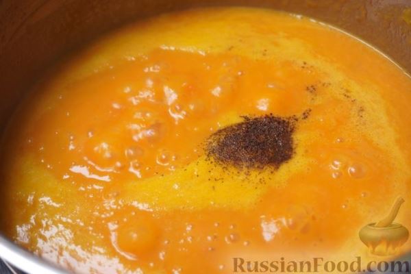 Морковно-тыквенный крем-суп